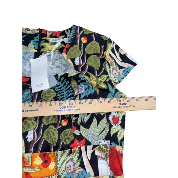 GRACE KARIN‎ Frida Women's 50s Vintage Pencil Dress Cap Sleeve Dress Size L - Picture 4 of 5